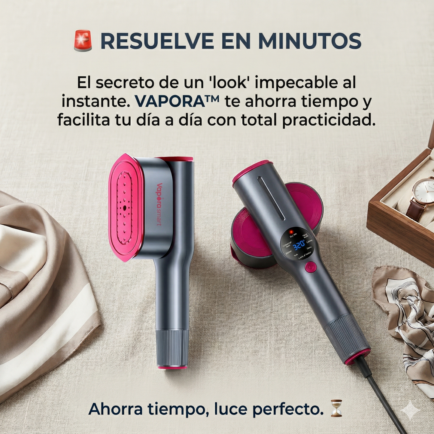 VAPORA™ | Tu ropa lista en minutos