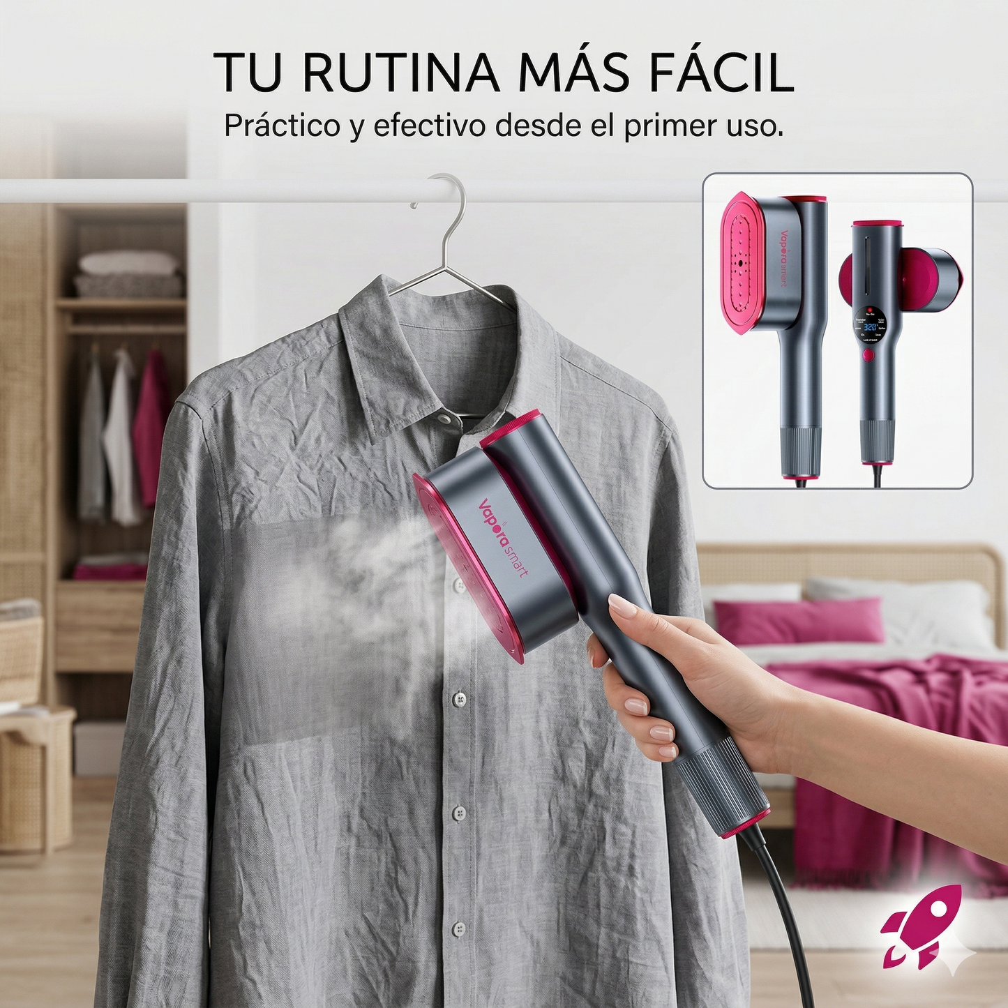 VAPORA™ | Tu ropa lista en minutos