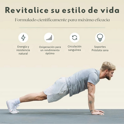 COMBO MASCULINO™ | 1 NITRIC OXIDE Y 1 PROSTATE HEALTH 90%- 🔥