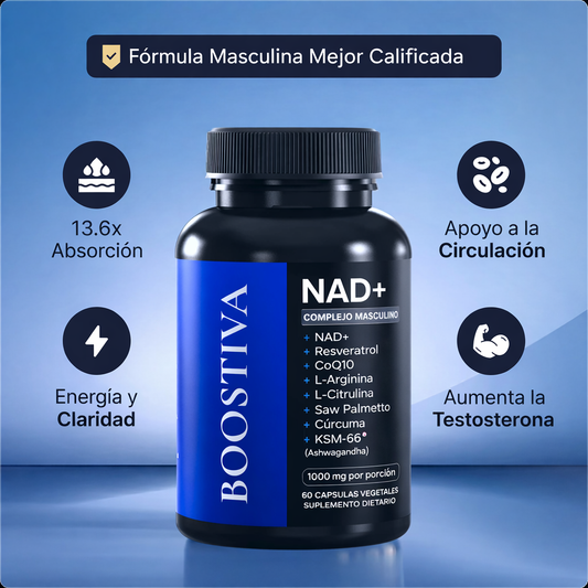 Glow-NAD+ Max™ | ¡Reactiva tu Motor Interno y Siente la Vitalidad de los 20! ⚡