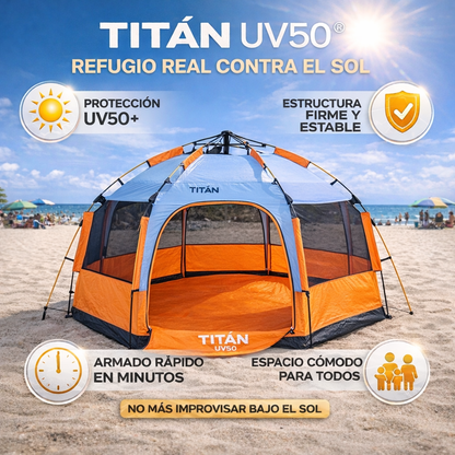 TITÁN UV50 | TIENDA DE CAMPAÑA PORTÁTIL | PAGA 1 LLEVA 2