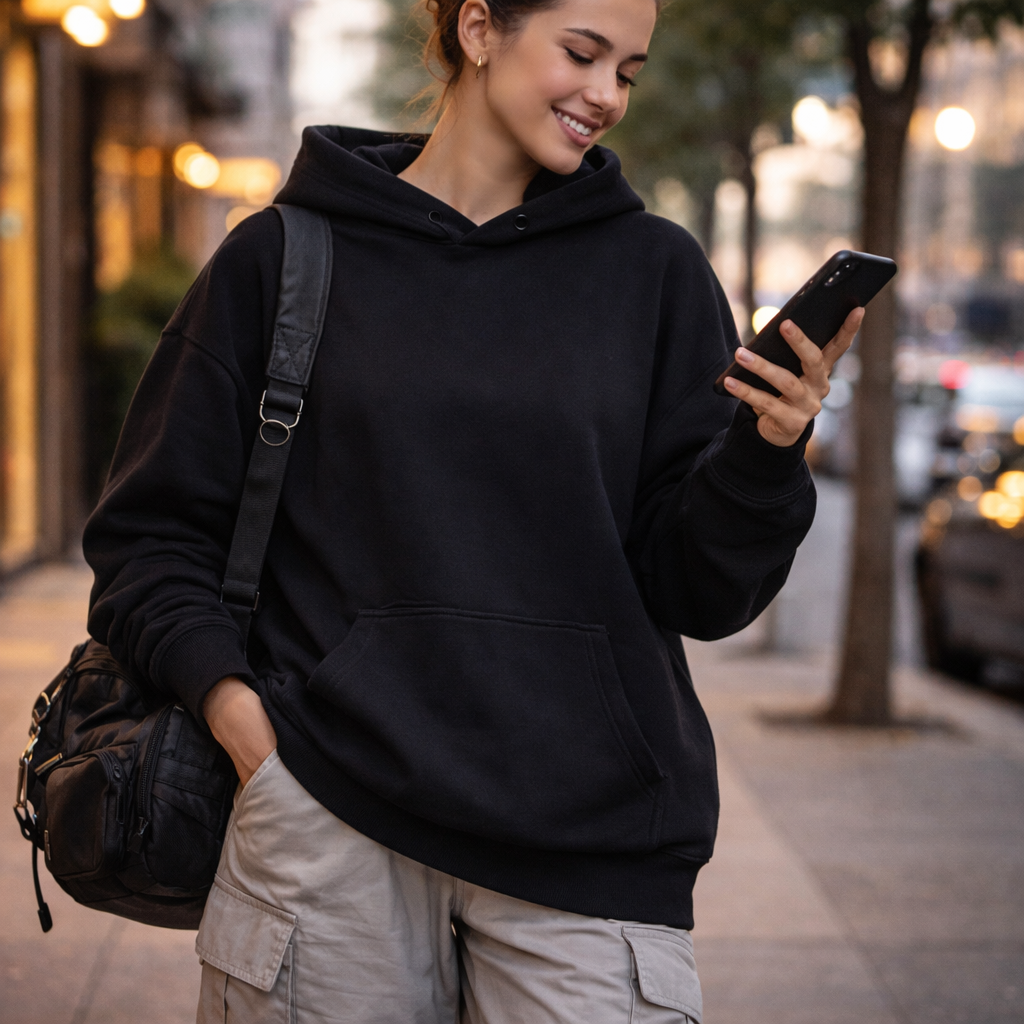 HOODIE GLOW | BUZO CON CLASE Y COMODIDAD.