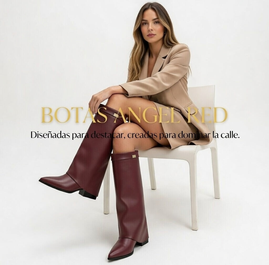 Botas Angel Red® | Diseñadas para destacar, creadas para dominar la calle.