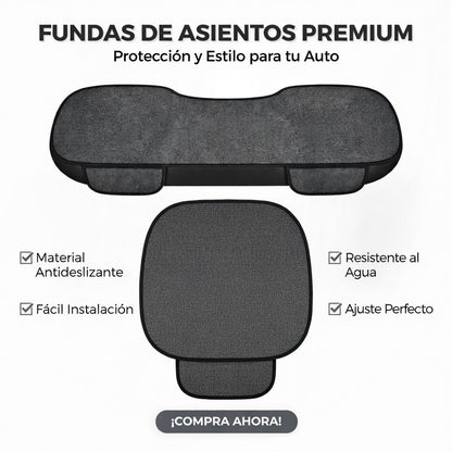 Pack de Fundas de Asiento para Auto | Protección y Comodidad
