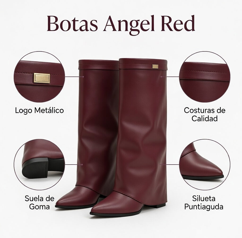 Botas Angel Red® | Diseñadas para destacar, creadas para dominar la calle.